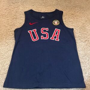 Nike Kids Navy USA Tank Top